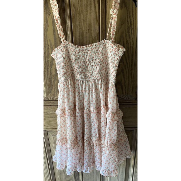 Storia Smocked Strapped Floral Dress Size‎ M - Picture 7 of 8